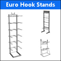 Bespoke Metal Euro Hook Stands